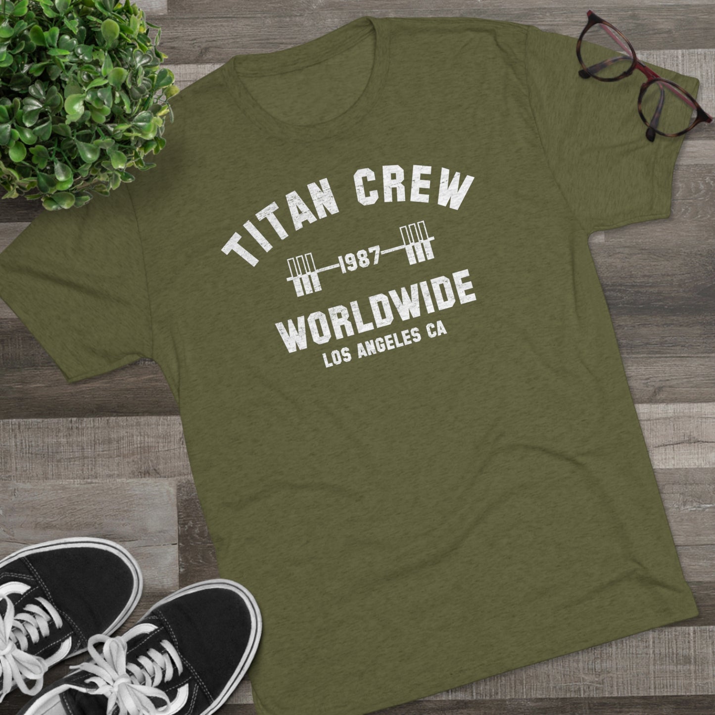 Titan Crew Worldwide Green